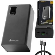 Extralink EPB-069 30000mAh Black | Powerbank | Power bank, Fast Charging, USB-C Extralink EPB-069 30000mAh Black | Powerbank | Power bank, Fast Charging, USB-C