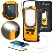 Extralink Power Ranger EPS-6000 | Powerbank | 6000mAh, FM Radio, LED Light, Hand Crank, Solar panel Extralink Power Ranger EPS-6000 | Powerbank | 6000mAh, FM Radio, LED Light, Hand Crank, Solar panel